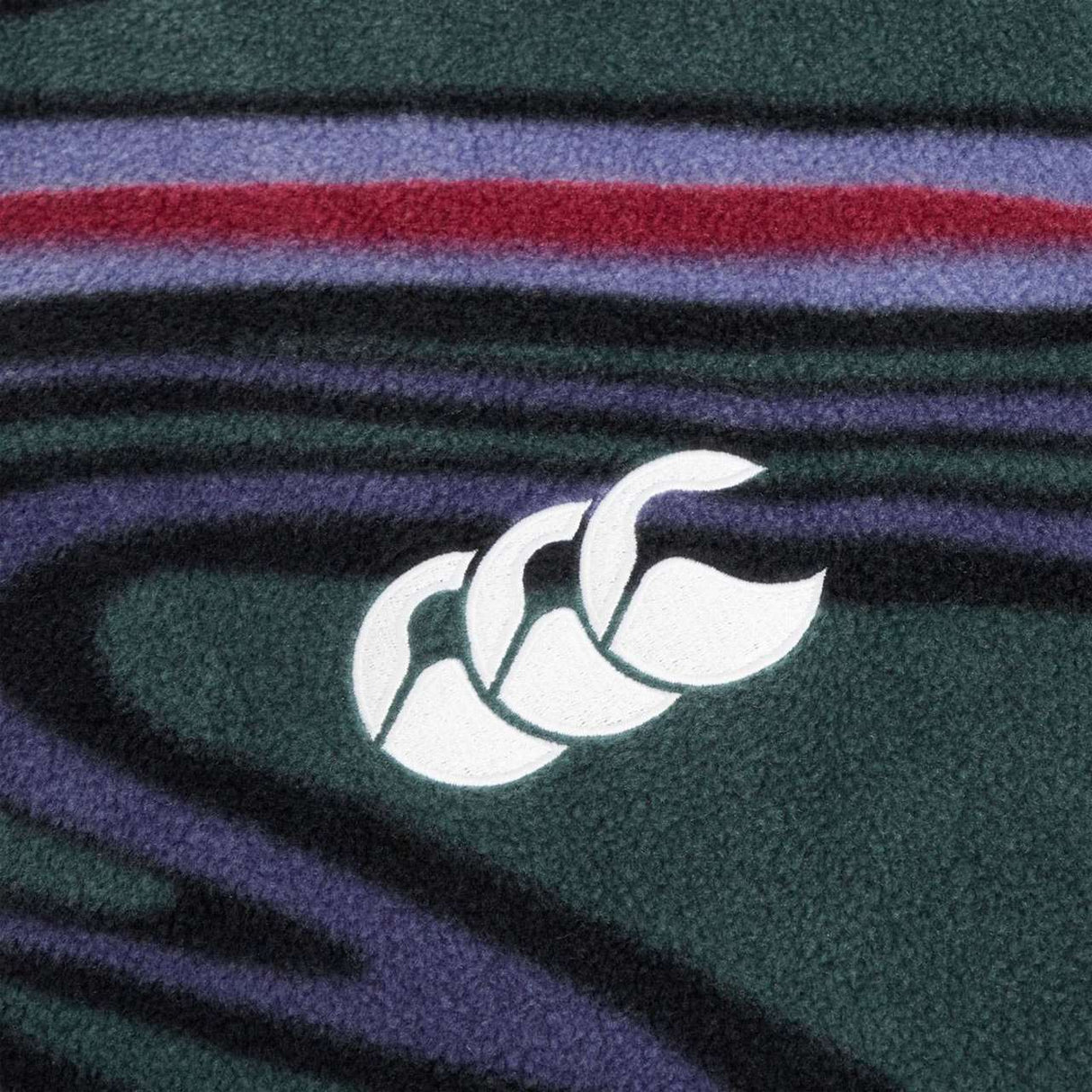 Canterbury Ireland IRFU Rugby Mens Half-Zip Retro Fleece