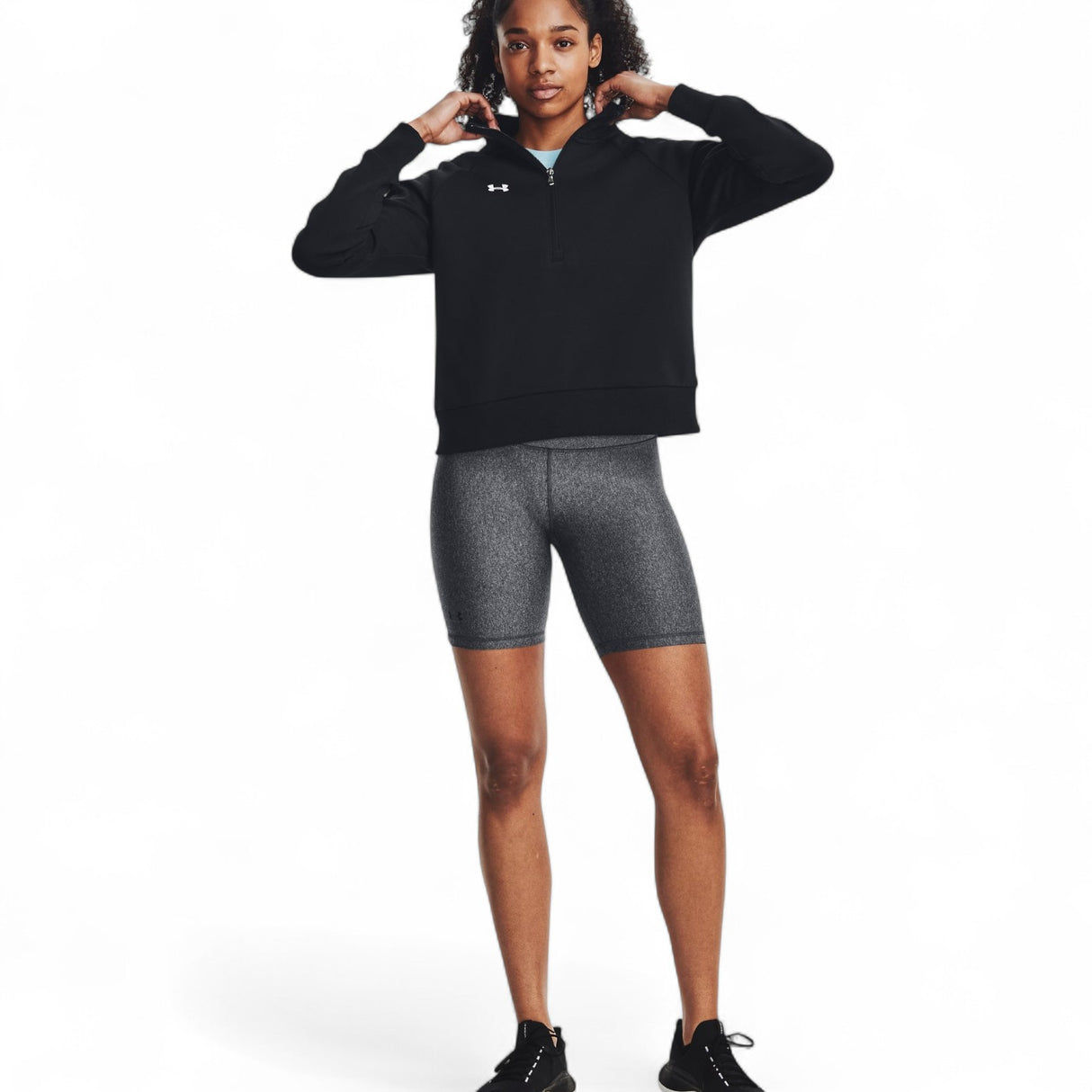 Under Armour Rival Womens Half-Zip Top