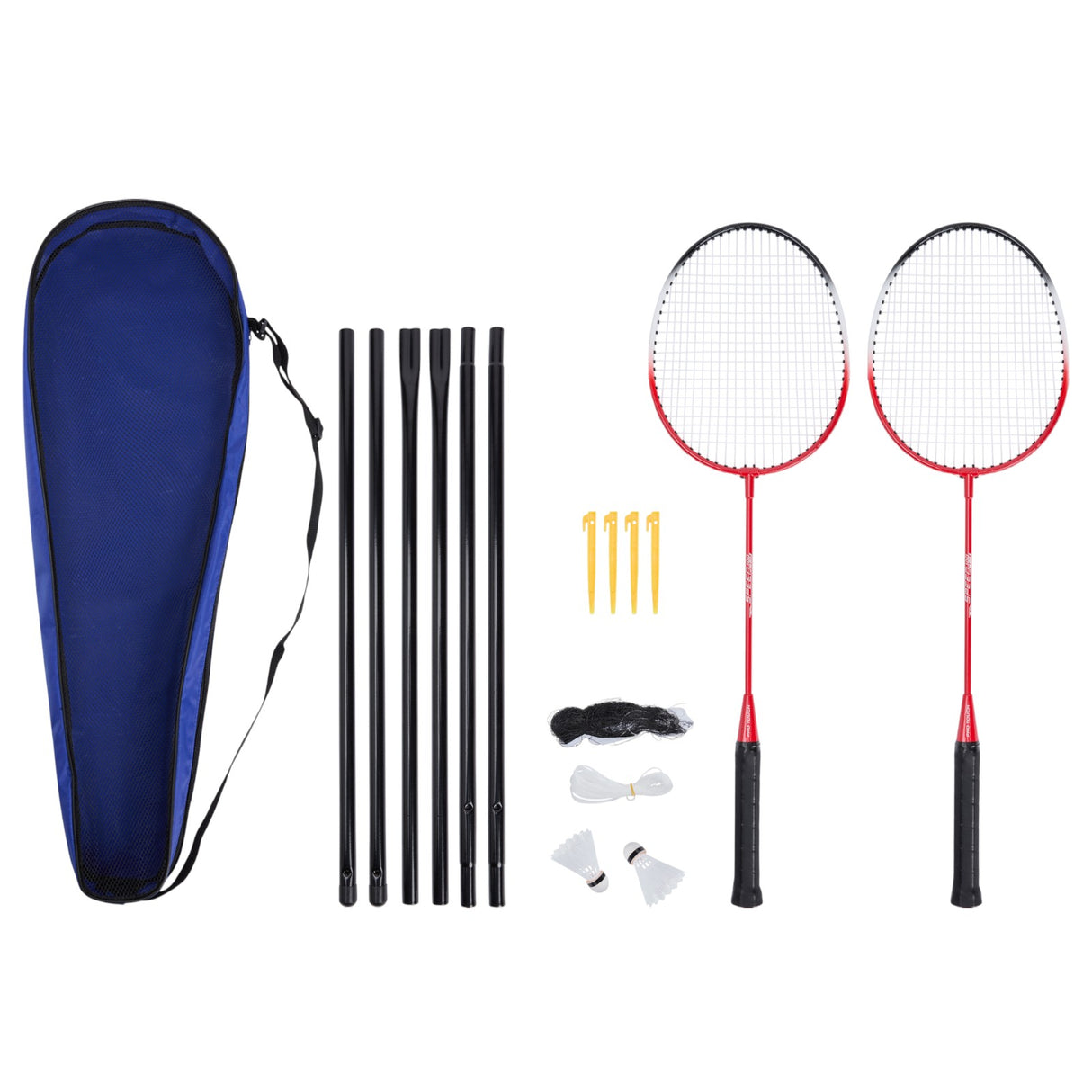 PROTOUCH Speed 100 2 Ply Badmin Set,Red