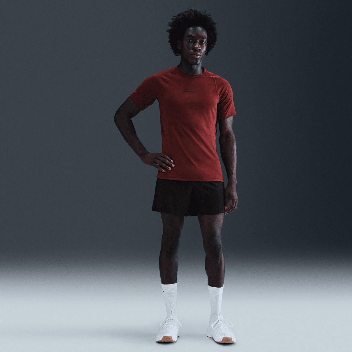 Nike Mens NP DF NPT SS TOP Red