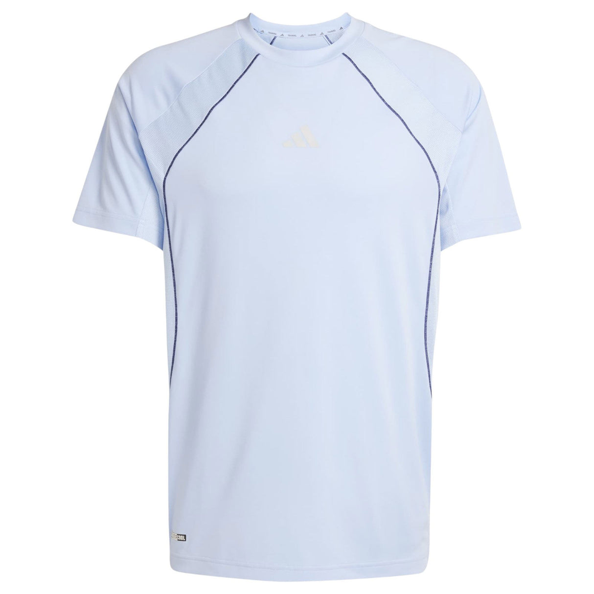 adidas Mens TECH APP TEE Blue