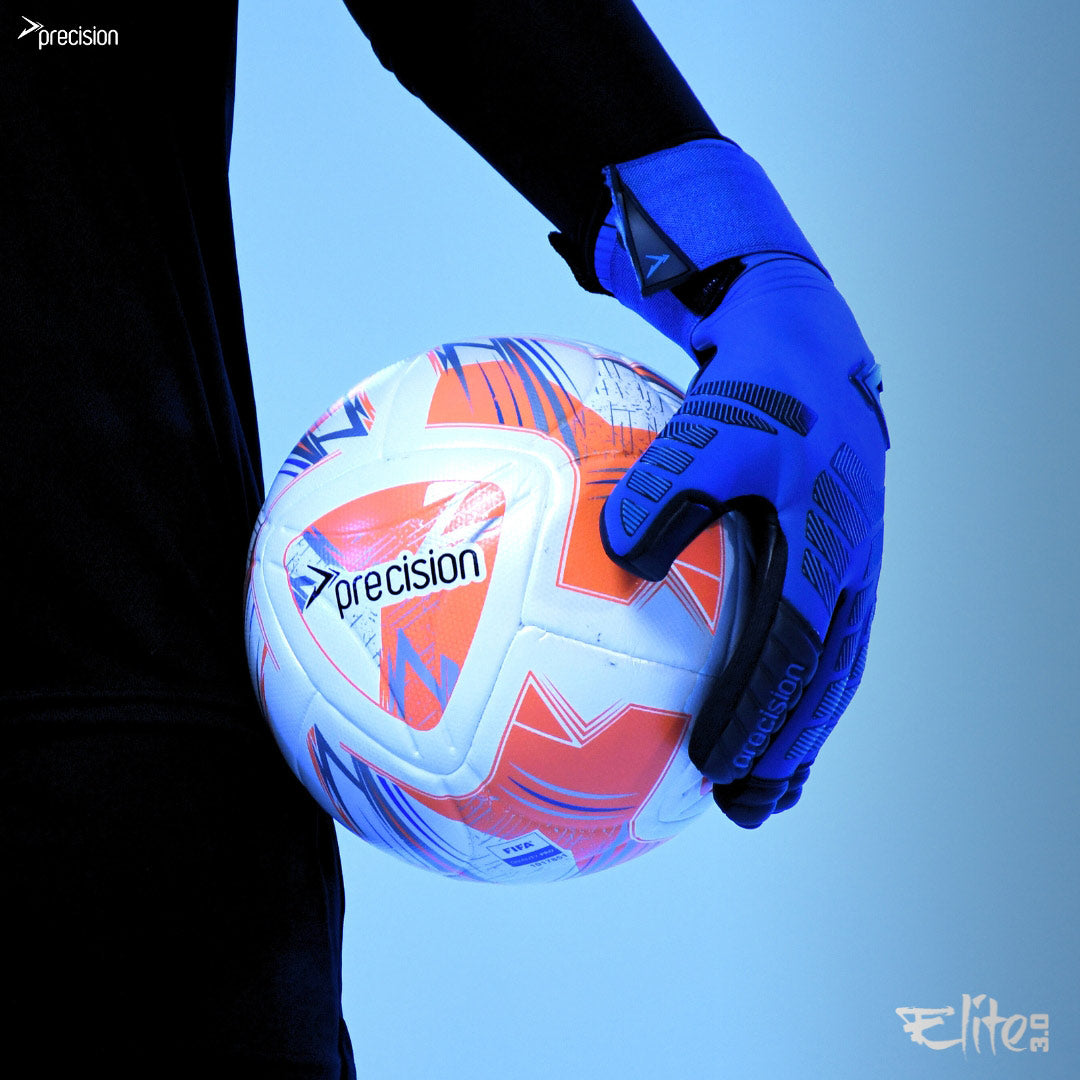 Precision Elite 3.0 Grip Goalkeeper Gloves - Blue