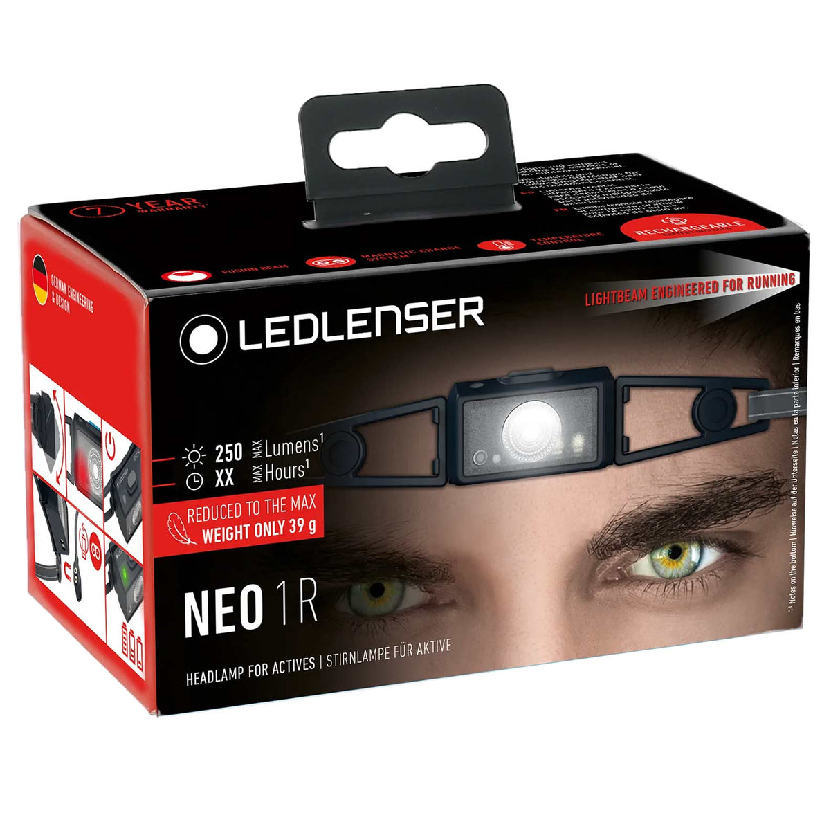 Ledlenser NEO1R Rechargeable Headlamp