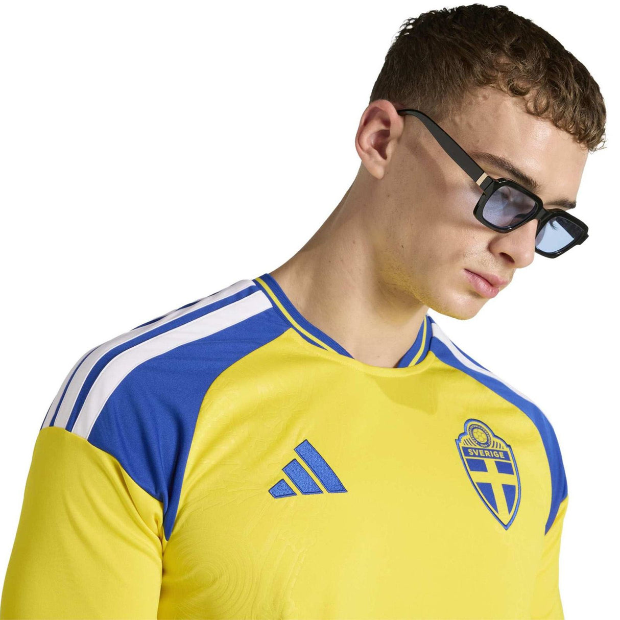 adidas Sweden WC26 Home Jersey Yellow