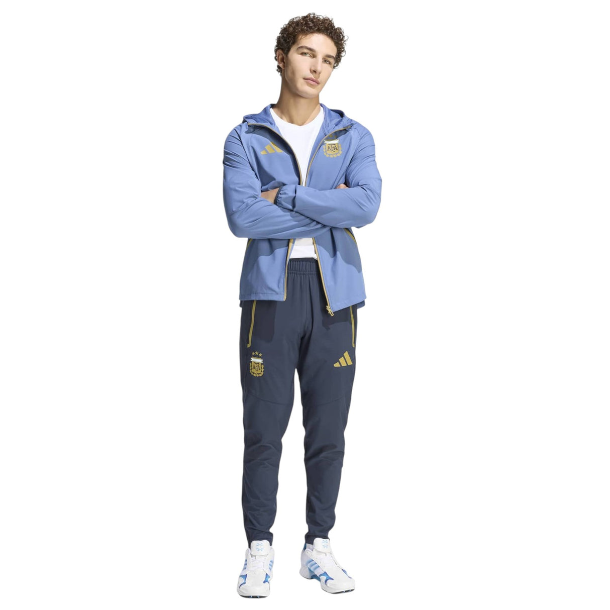 adidas Argentina WC26 TT Track Top Blue