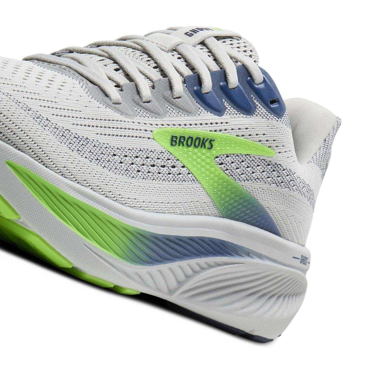 Brooks Mens Ghost 17 Grey