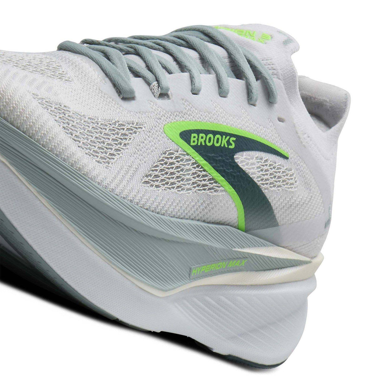 Brooks Mens Hyperion Max 3 White