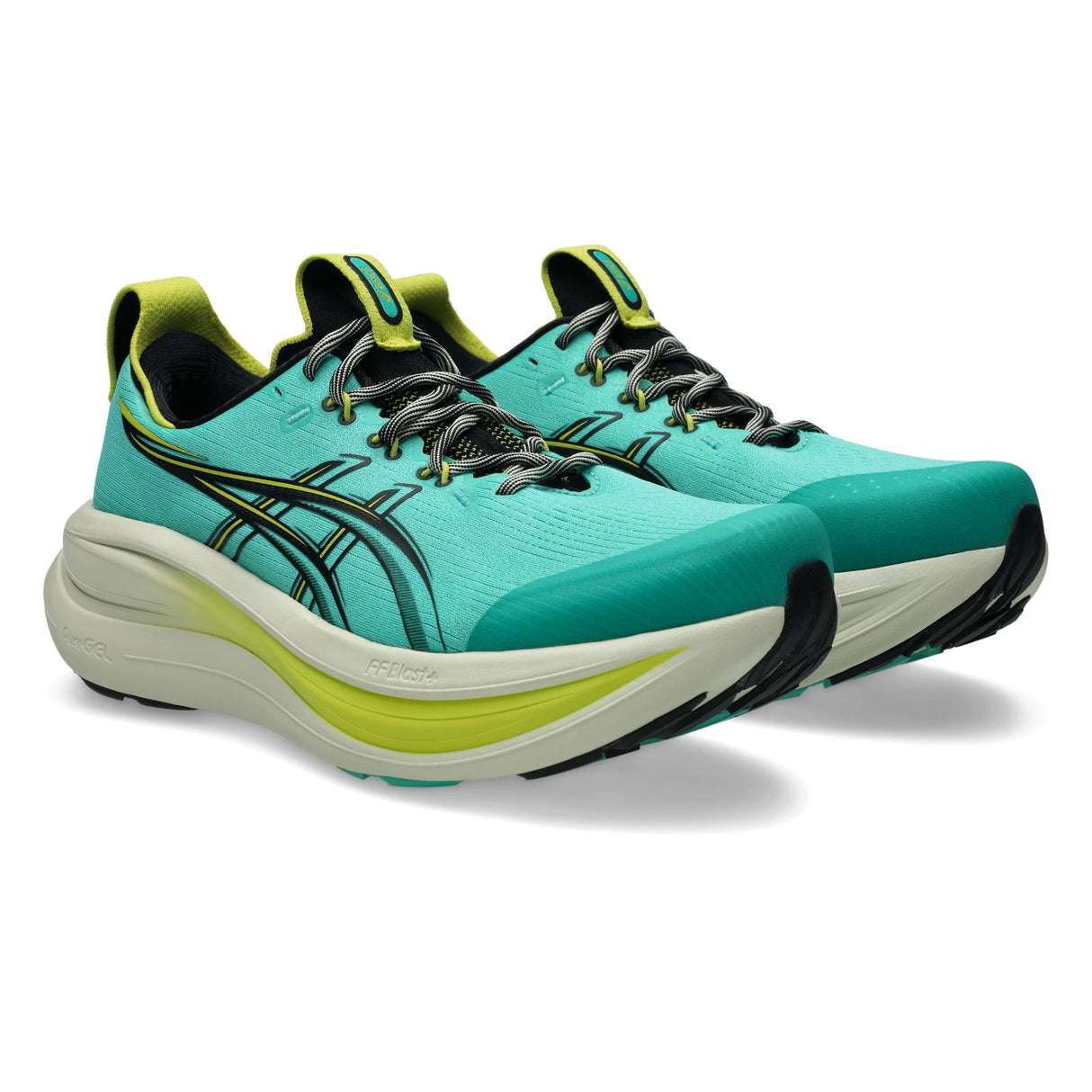 Asics GEL NIMBUS 28 Mens Aurora Grn/Blk
