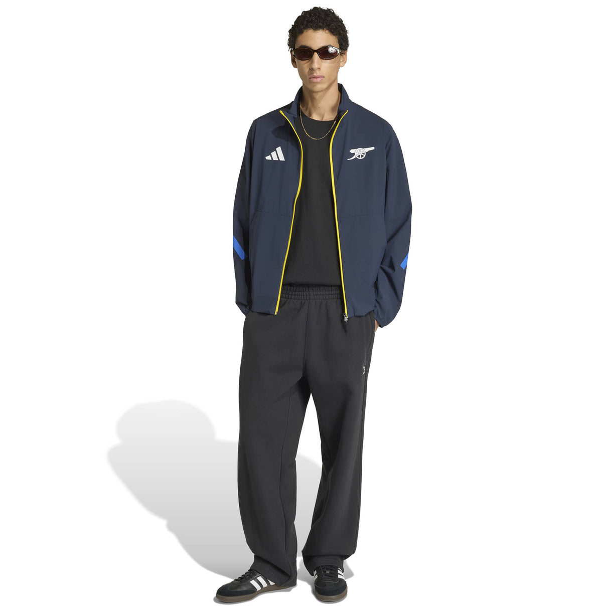 adidas AFC 25 Anthem Jacket Navy