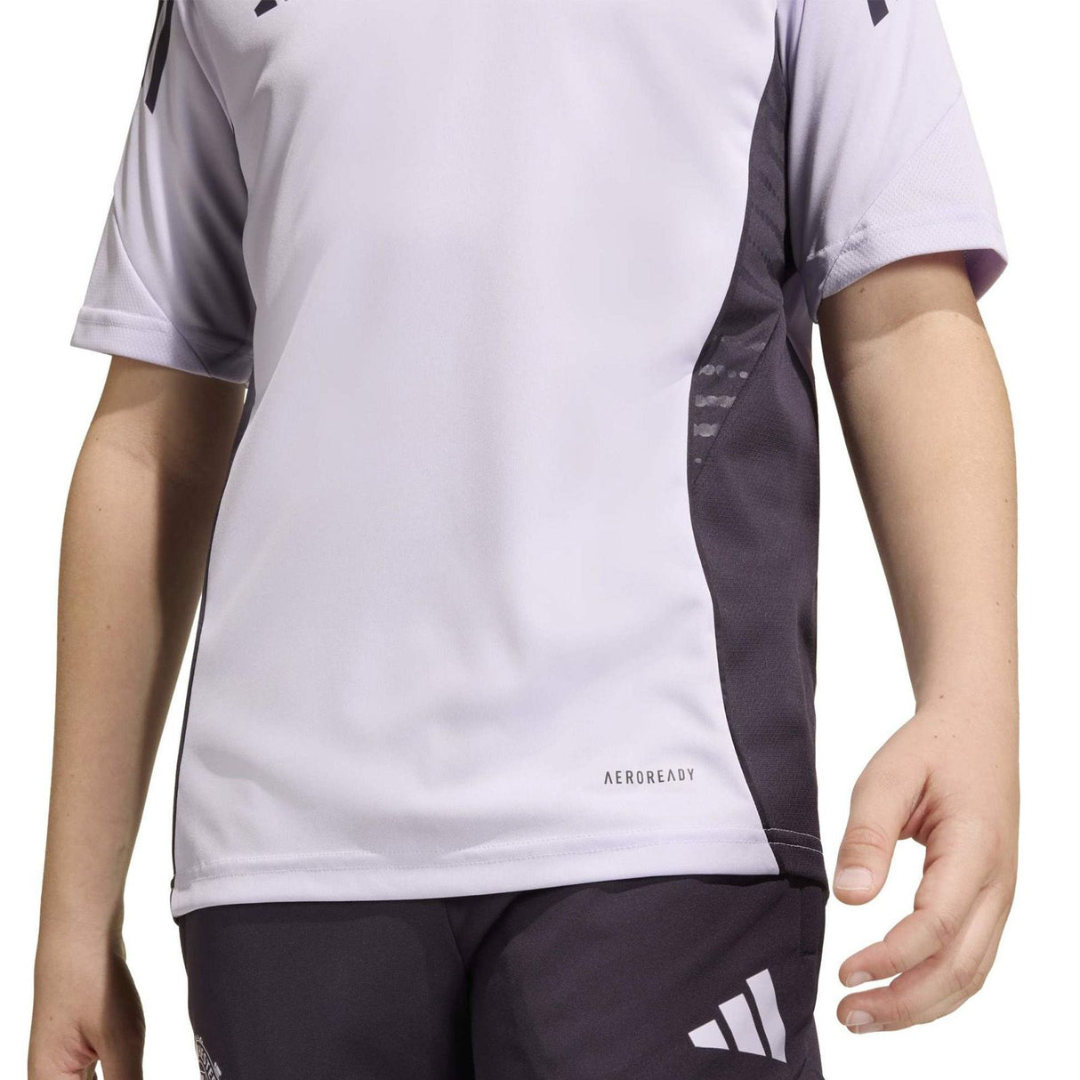 adidas MUFC 25 Kids Train RF Jersey Purp