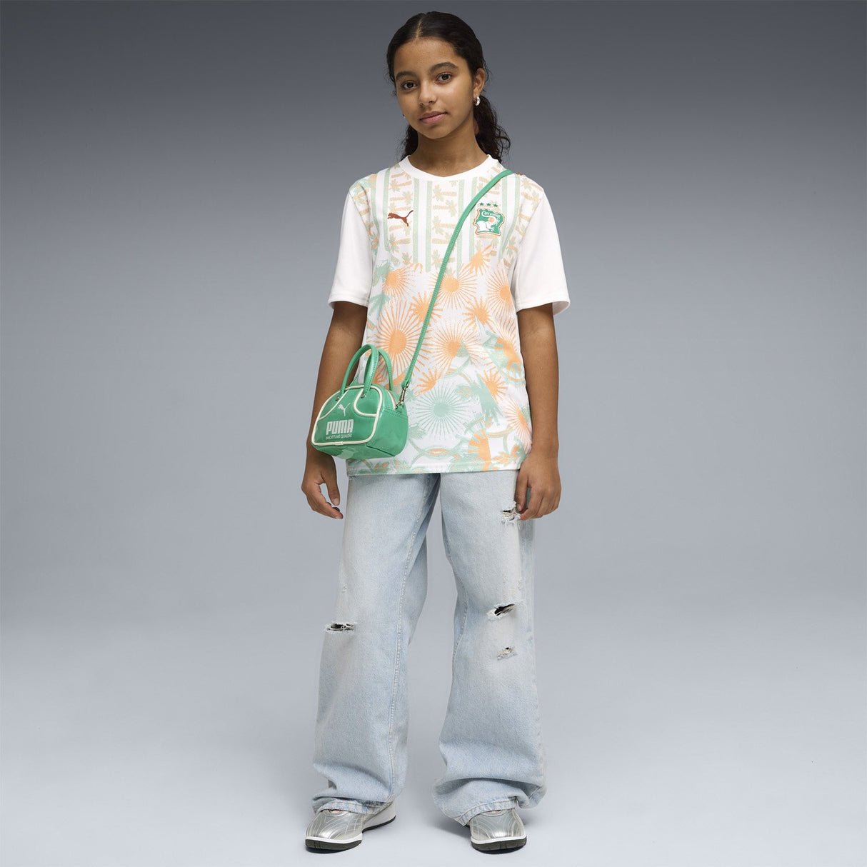 PUMA IVORY COAST WC26 KID AWAY JERSEY WH