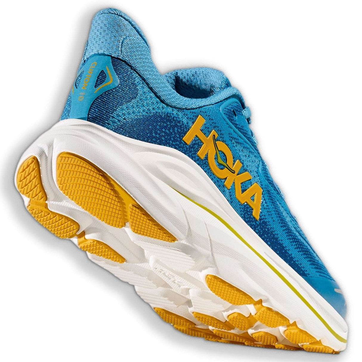 HOKA CLIFTON 10 BIG KIDS BLUE