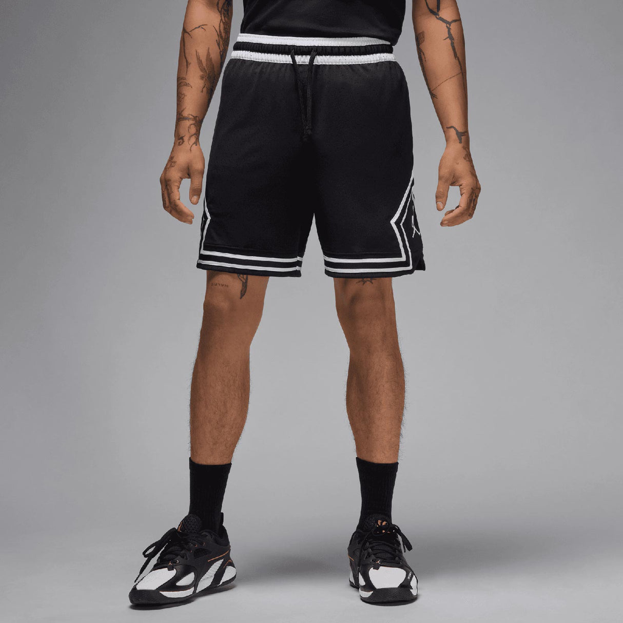 NIKE JORDAN DRI-FIT MESH DIAM SHORTS BLK