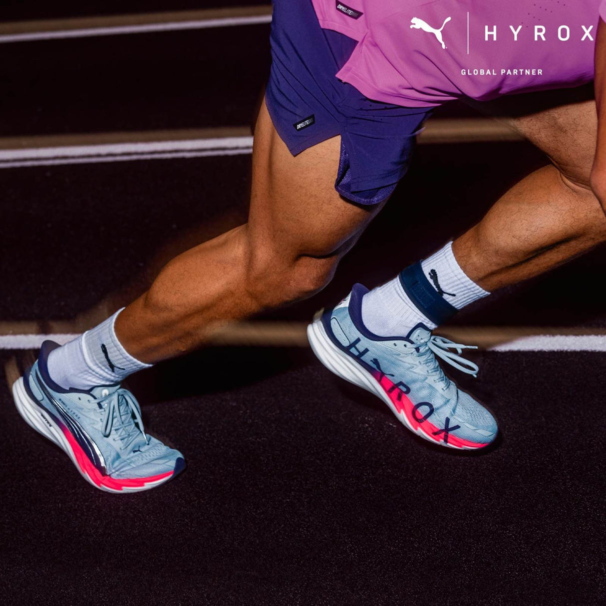 Puma x Hyrox Velocity Nitro™ 4 Mens Cushioned Running Shoes