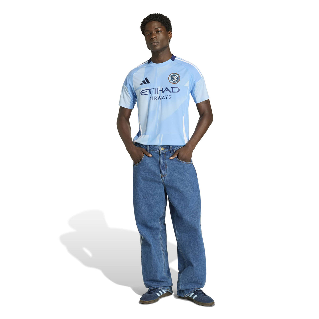 adidas NYCFC 26 MLS Home Jersey Blue