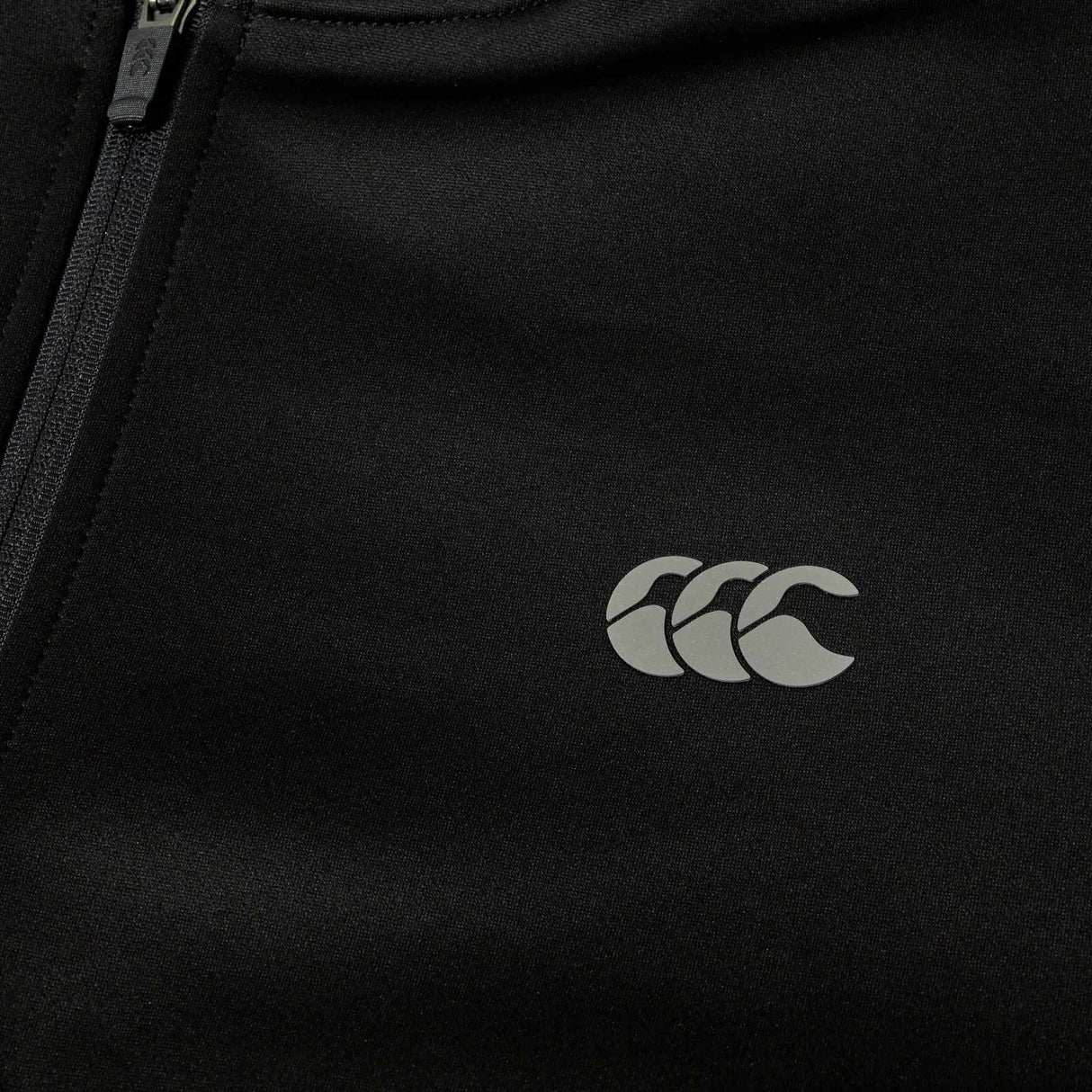 Canterbury Mens TEMPO KNIT FZ HOODIE Blk