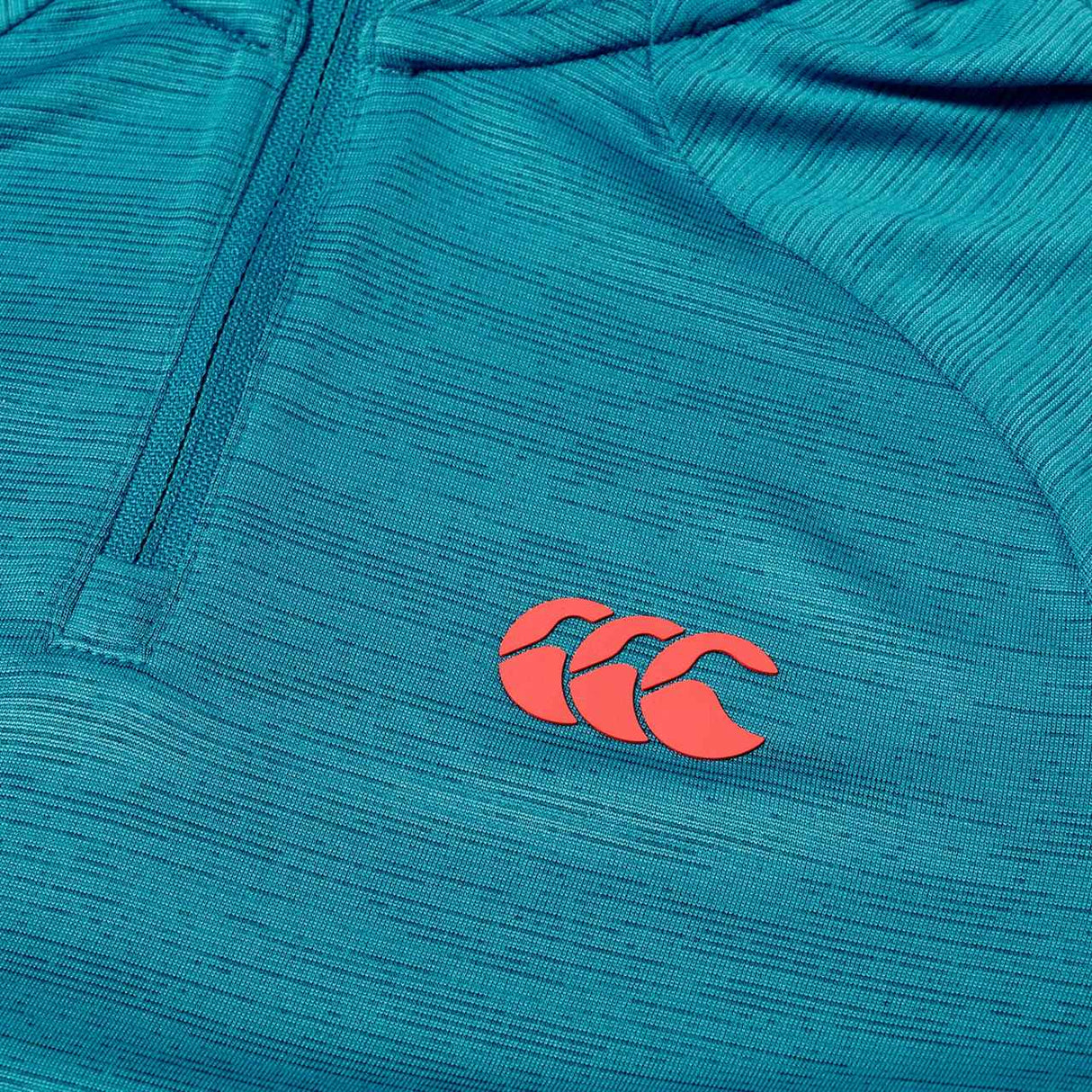 Canterbury Kids TEMPO KNIT QZ PULLVR Grn