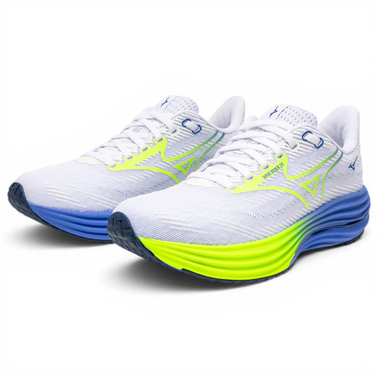 MIZUNO WAVE RIDER 29 WHITE/YELLOW
