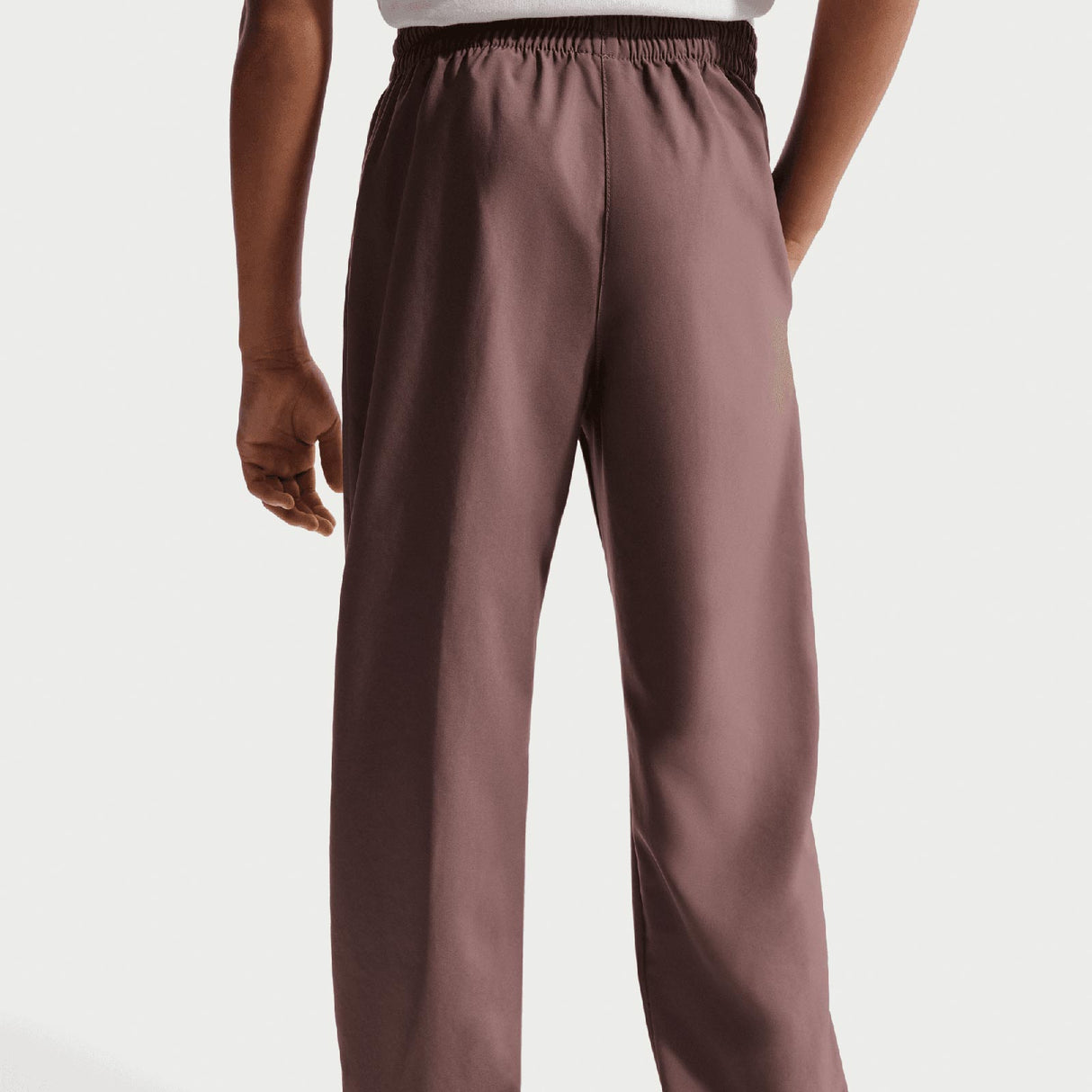 Nike KM Kids TRACKSUIT WVN FZ Brown