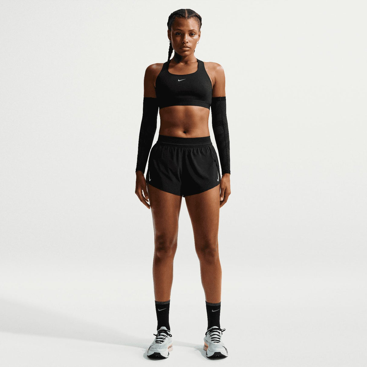 Nike W NK SWIFT HS BRA Black