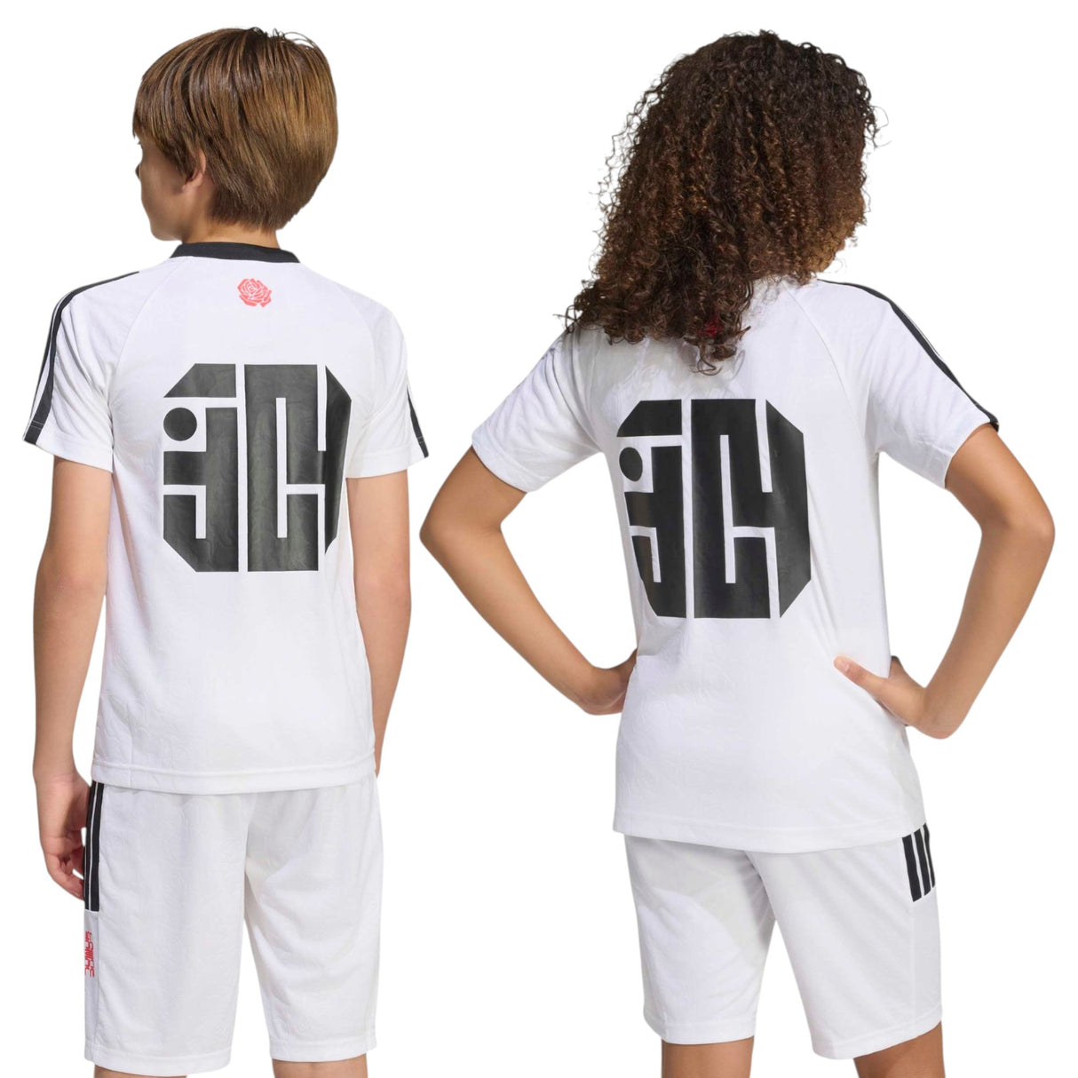 adidas Boys LY Hot Tee White