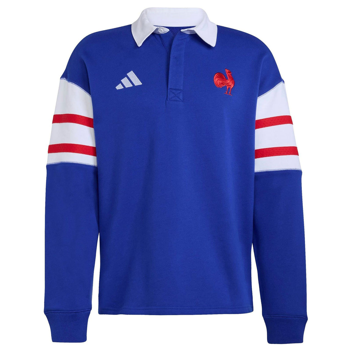 adidas France 25/26 Heritage Polo Blue