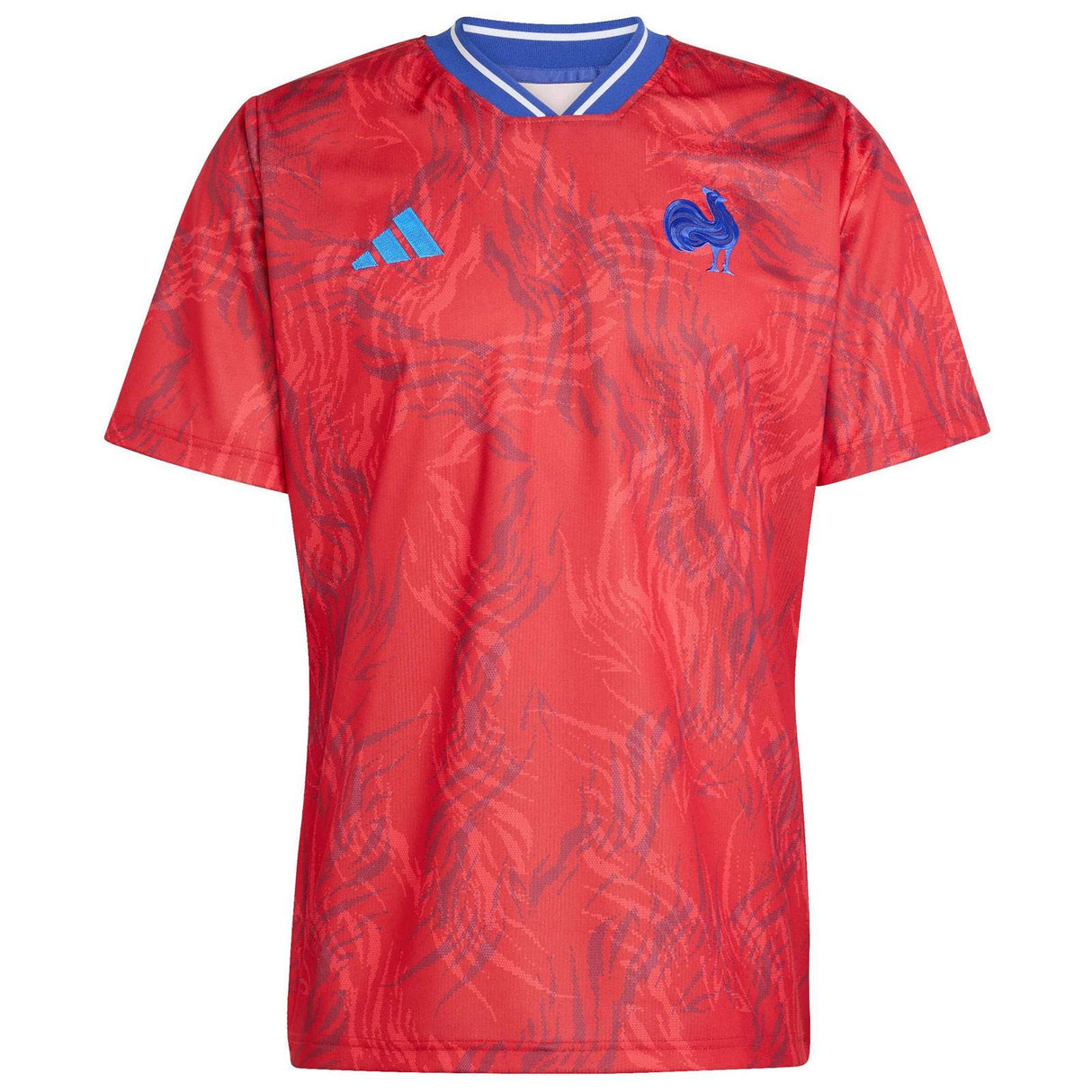 adidas France 25/26 Pre Match Jersey Red