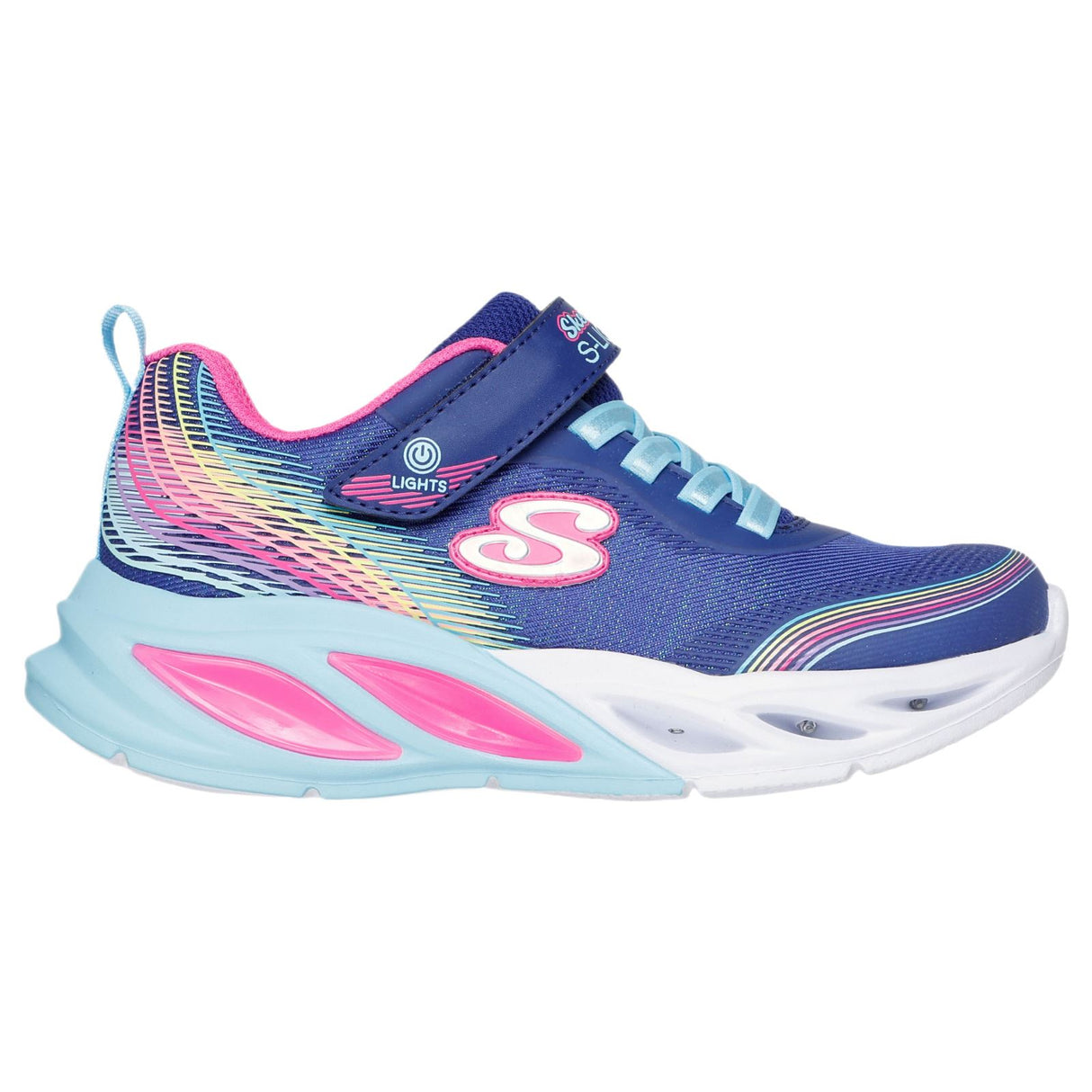 Skechers COSMIC GLOW RAINBW BEAM Jr G Nv
