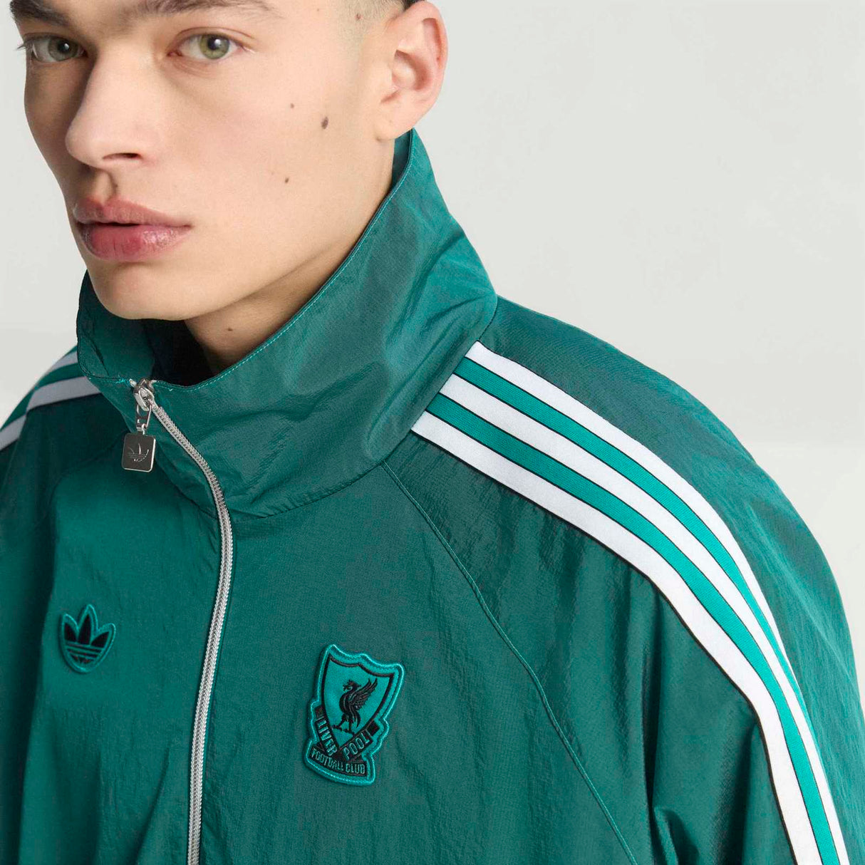adidas Liverpool Football 2025/26 Adults Half-Zip Jacket