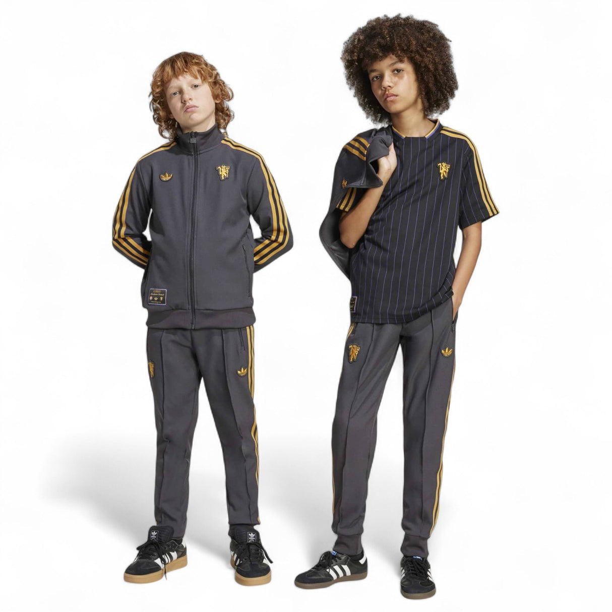 adidas OG MUFC 25 Kid Icon Track Pant Bk