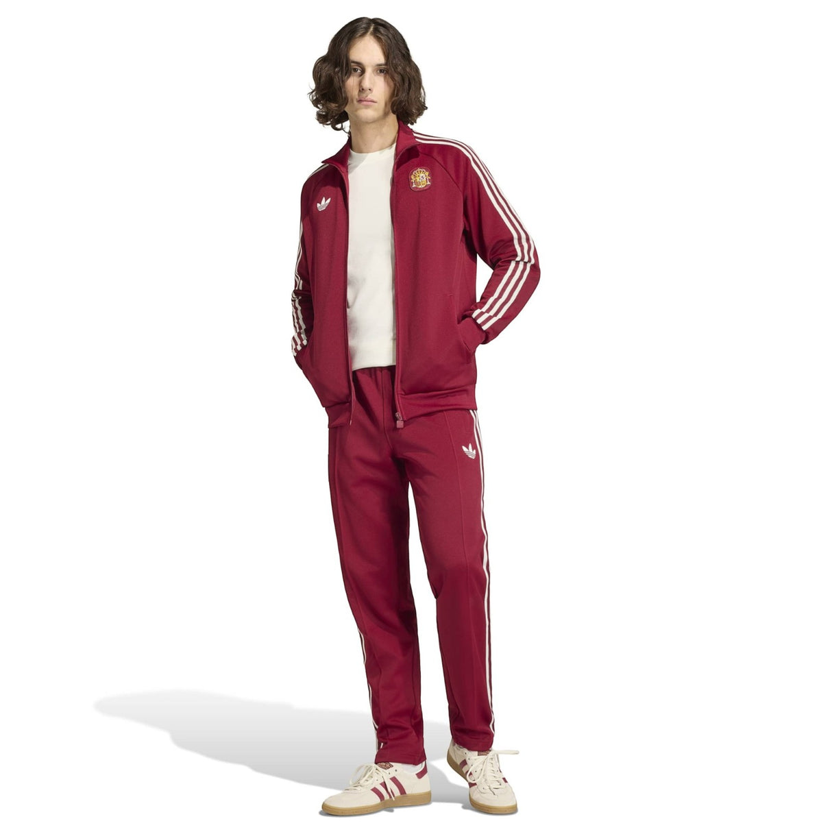 adidas OG Spain WC26 Track Top Maroon