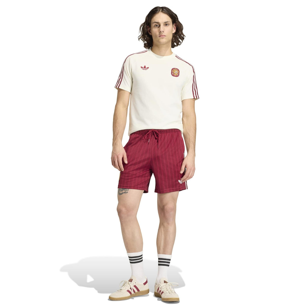 adidas OG Spain WC26 Short Maroon Maroon