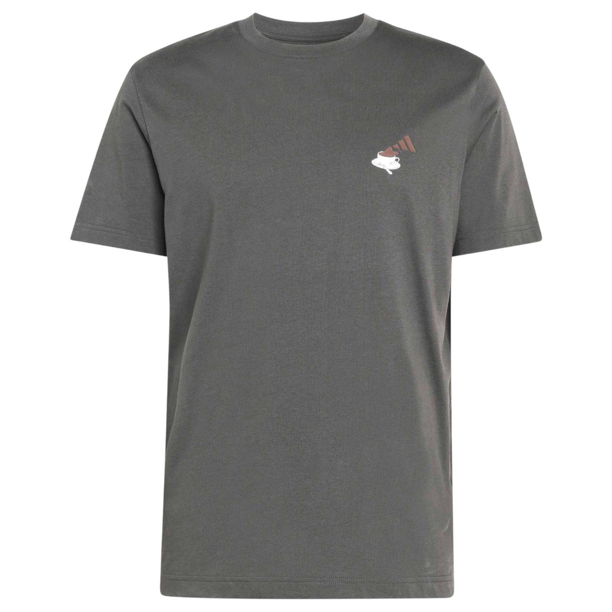 adidas Mens Cheesecake T Shirt Grey