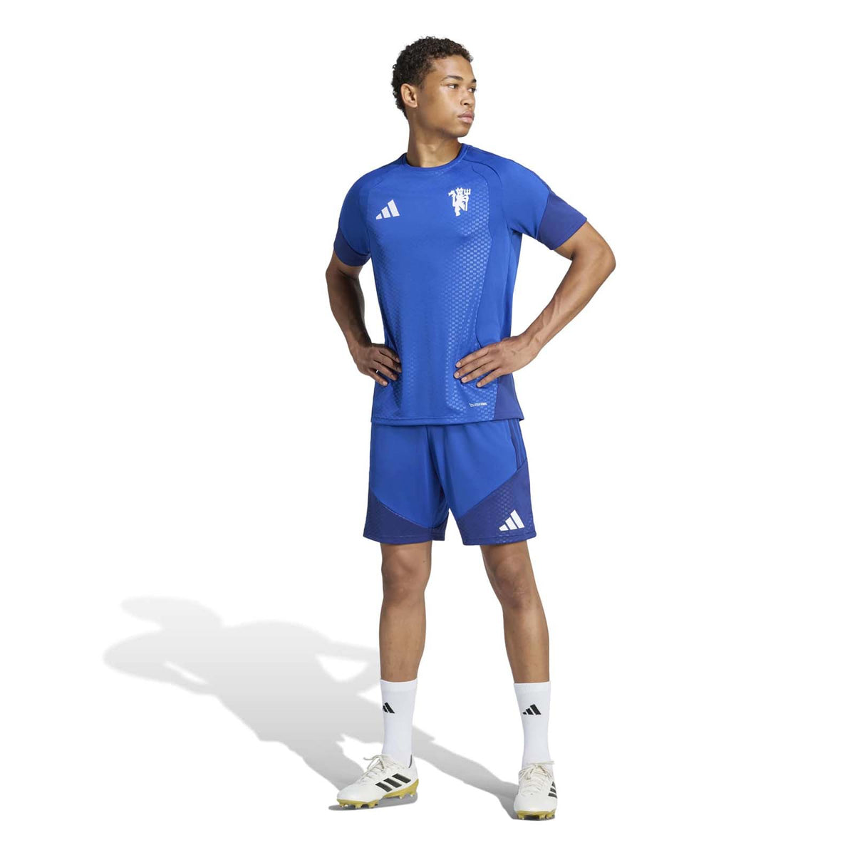 adidas MUFC 26 EU Training Jersey Blue
