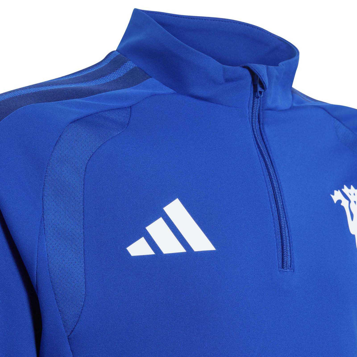 adidas MUFC 26 Kids EU Train QZ Top Blue