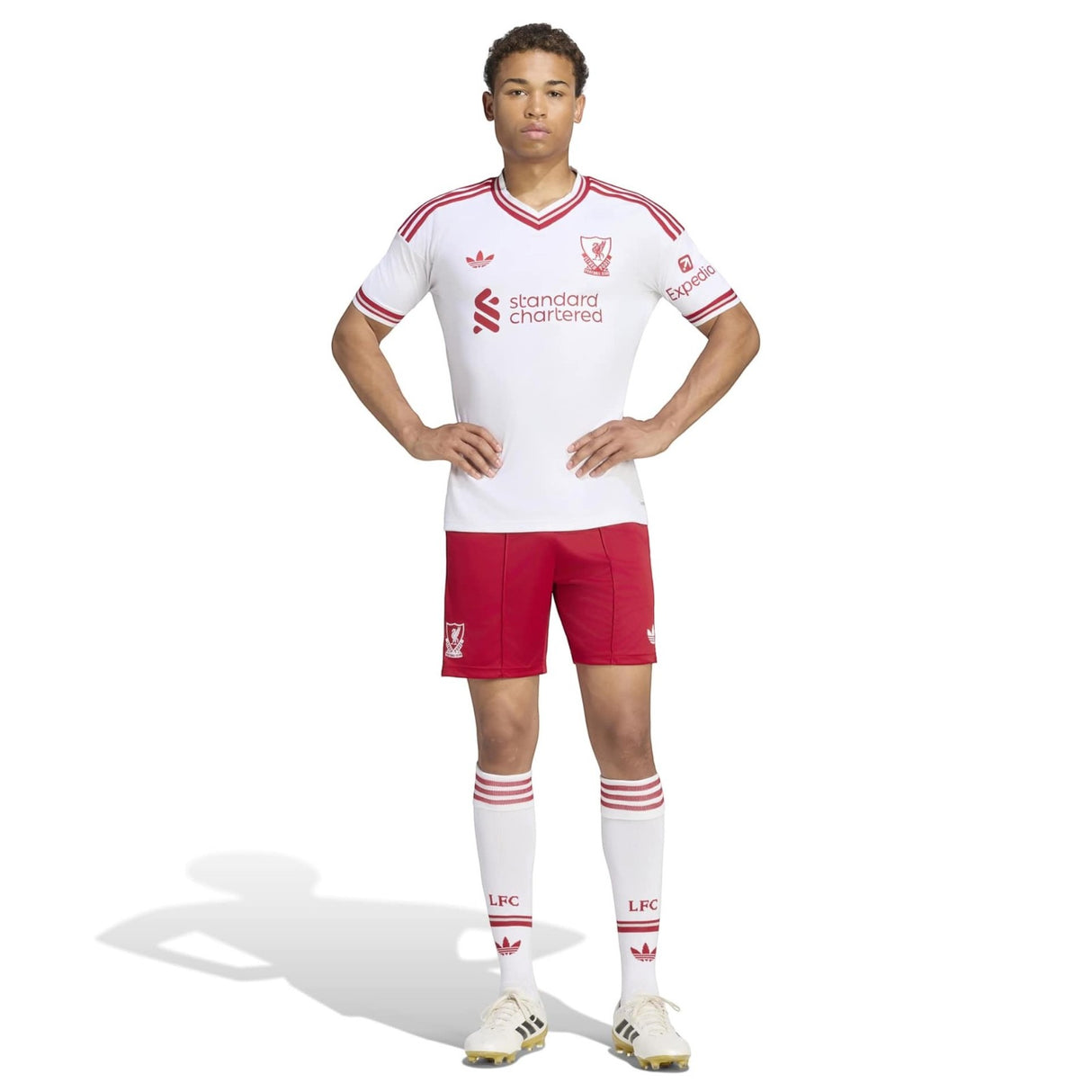 adidas OG LFC 26 Away Shorts Red