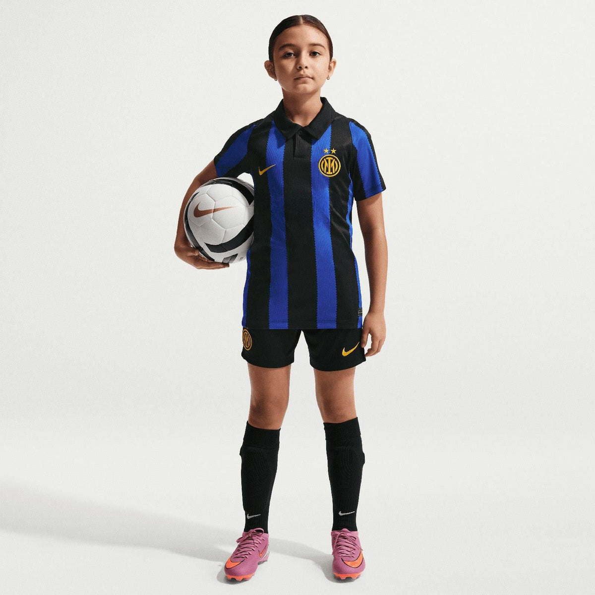 Nike Inter Milan 2026/27 Stadium Home Kids Dri-FIT Soccer Replica Jersey