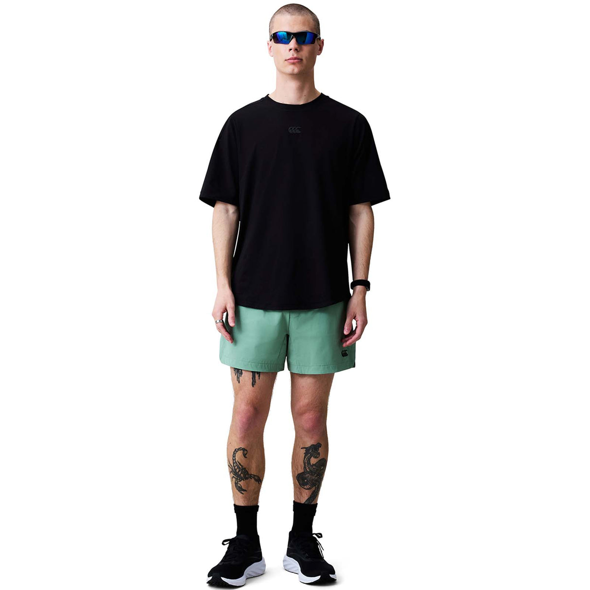 Canterbury Men Everest Dart Tech Tee Blk