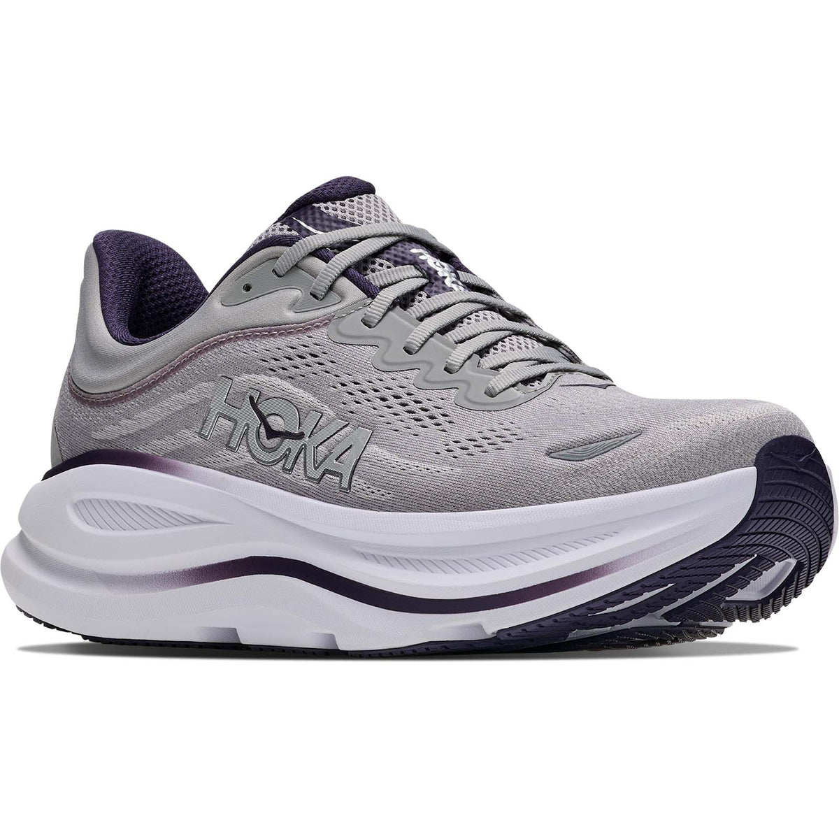 Hoka Bondi 9 Mens Grey Squid Ink
