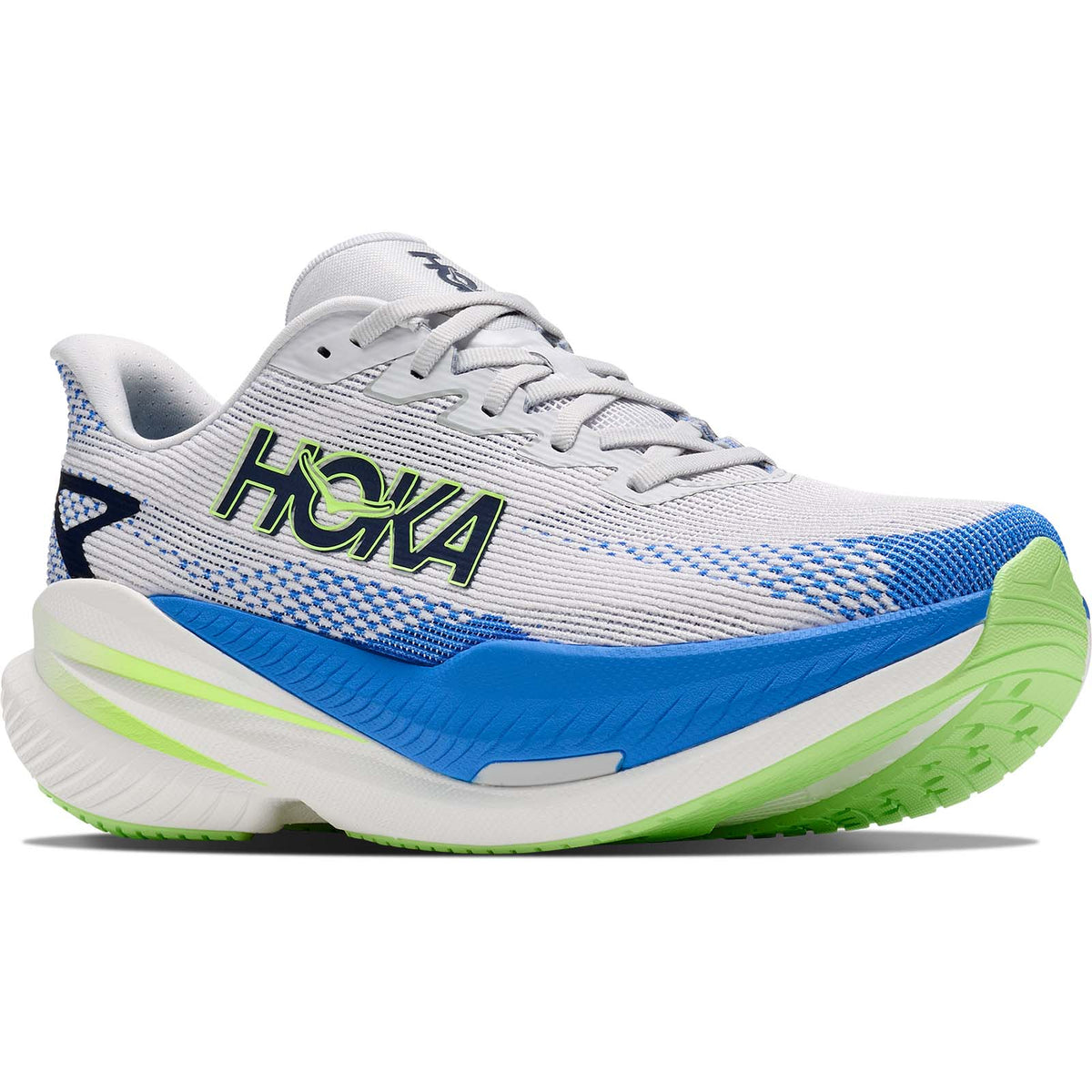 Hoka Mach X 3 Mens Grey Virtual Blue