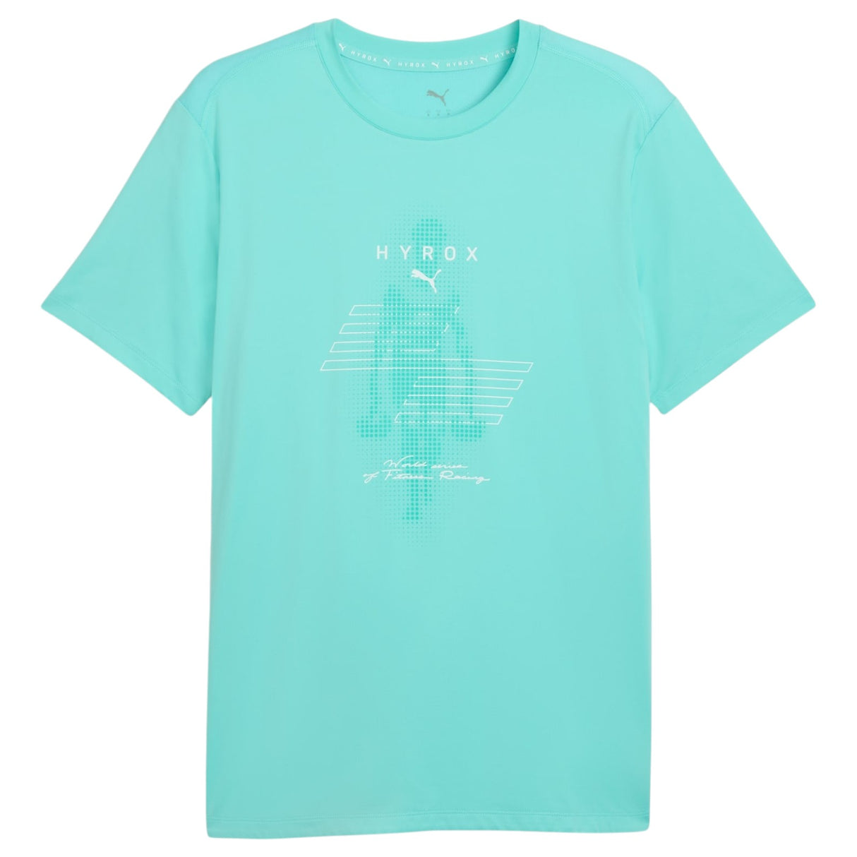 Puma Mens XHyrox Cloudspun Therm Tee Grn