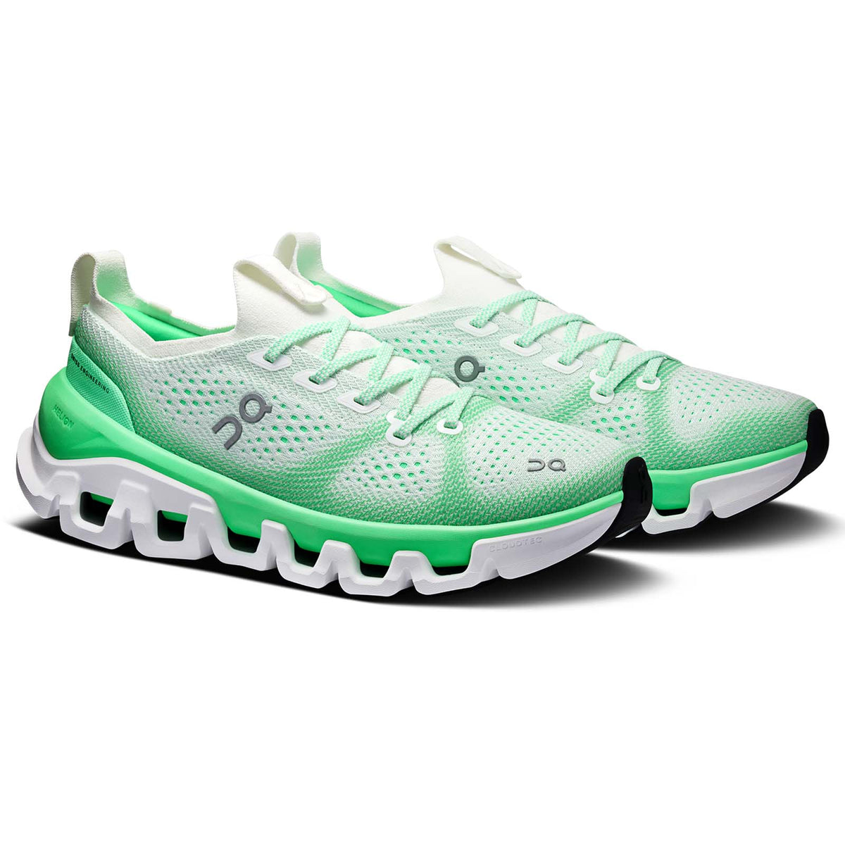 ON Cloud X Tempo Mens Ivory Verdit Green