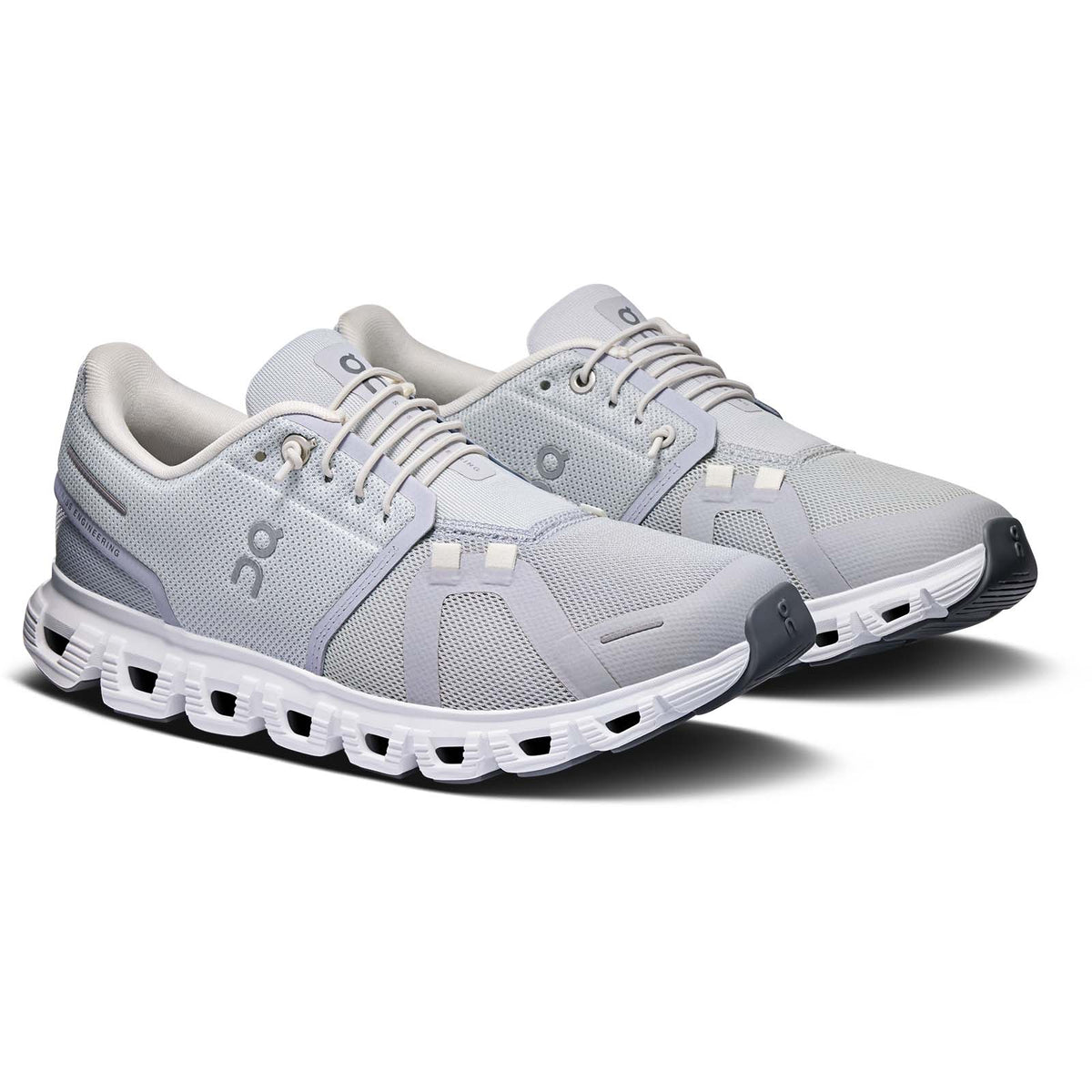 ON Cloud 6 Wmns Grey Glacier White
