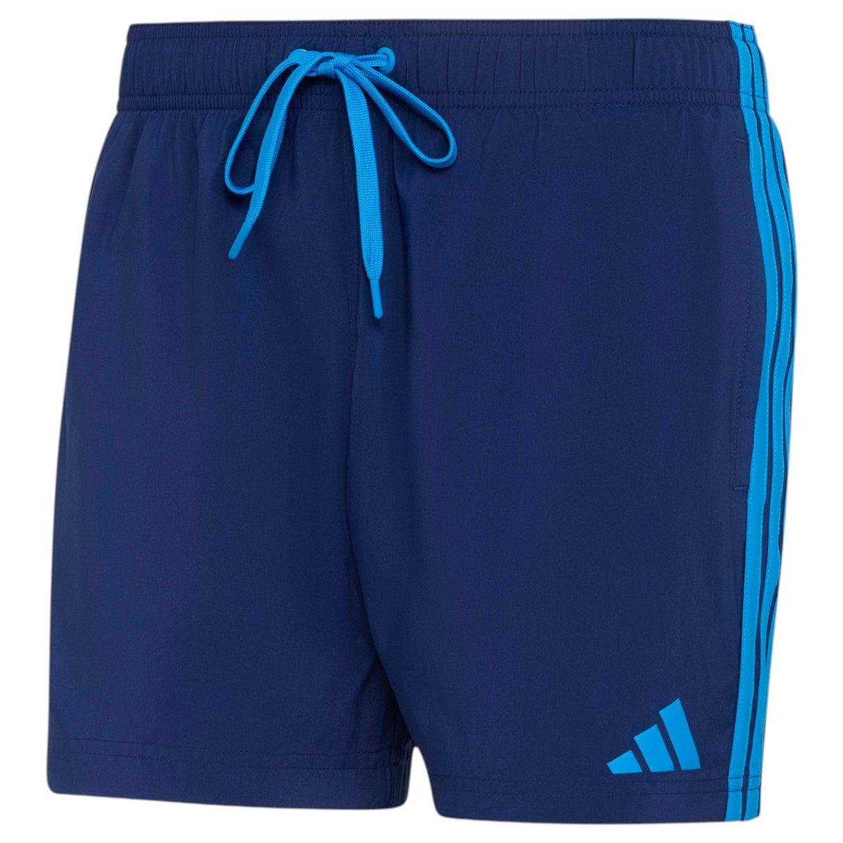 adidas Mens 3S Swim Shorts 5in Navy
