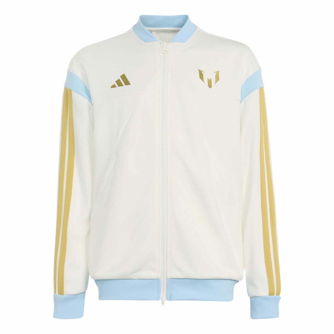 adidas Kids Messi Hot Ttop Fzip White