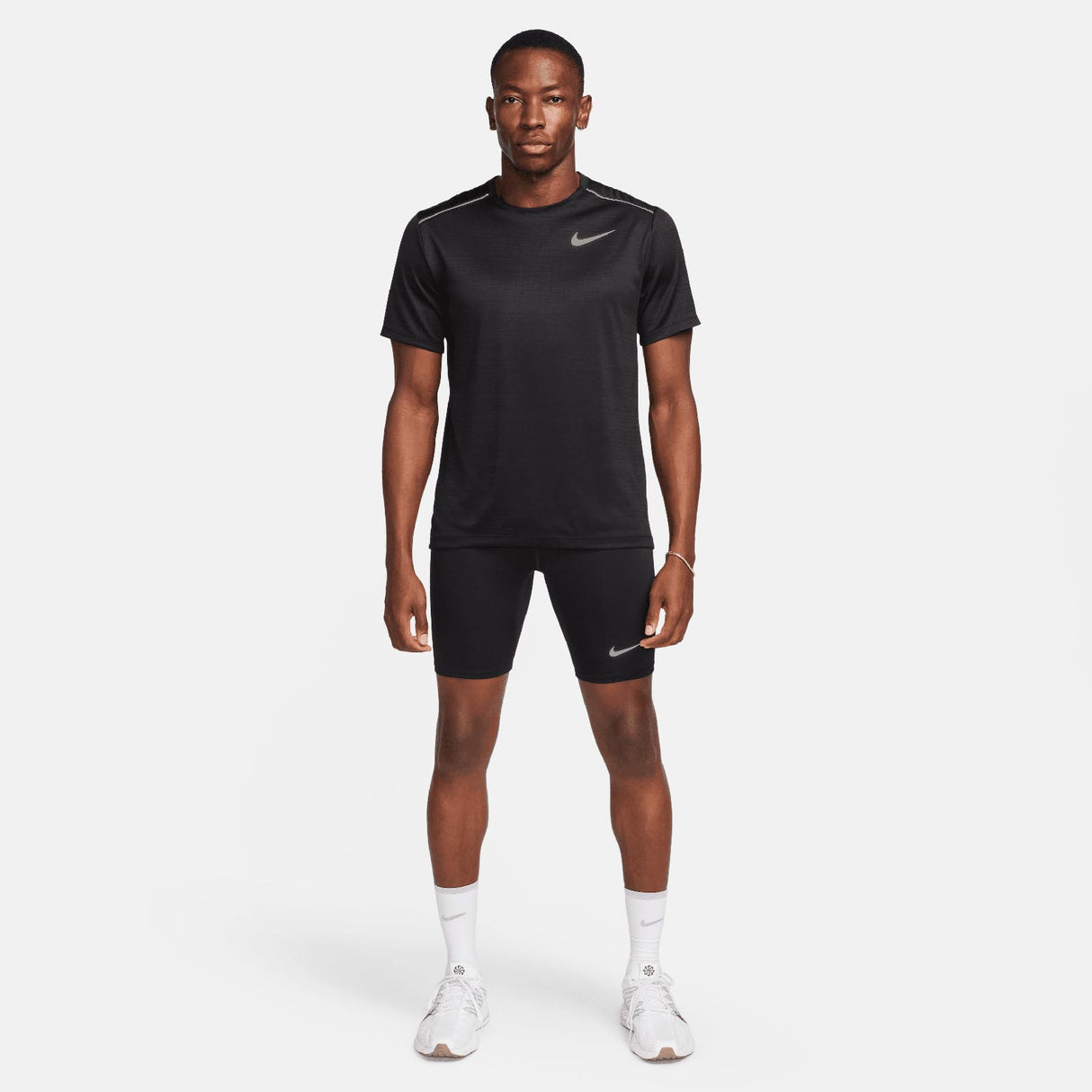 Nike Mens DF fast Half Tight Black