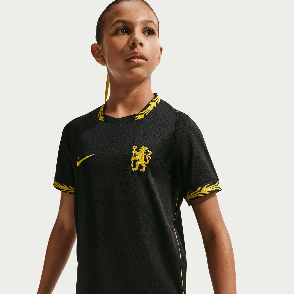 Nike CFC 26 Kids Away Jersey Black