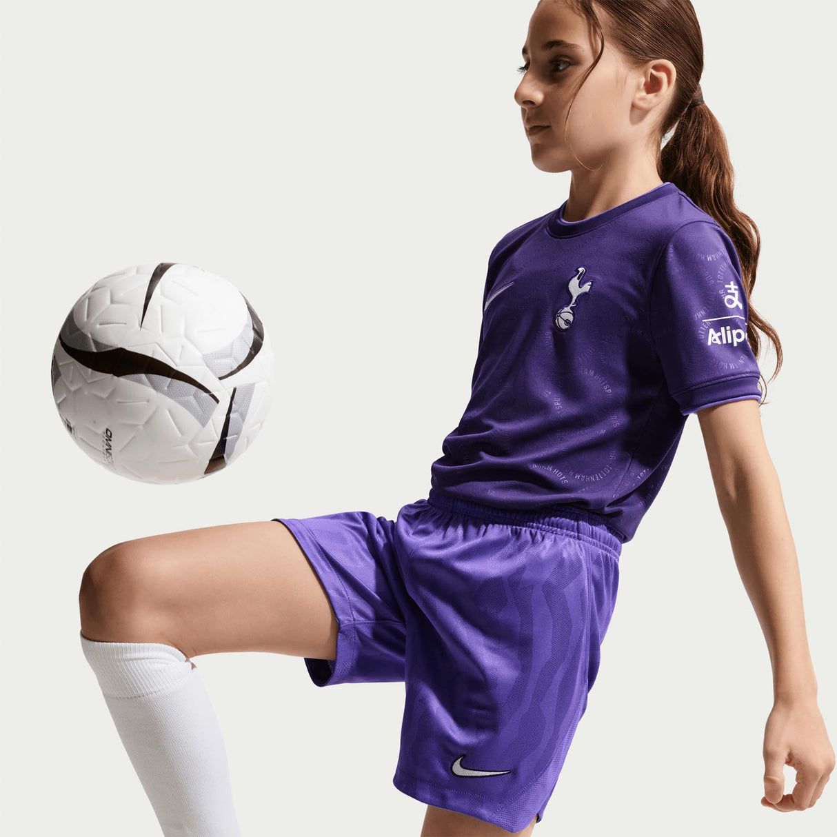 Nike THFC 26 Kids Third Short Puple
