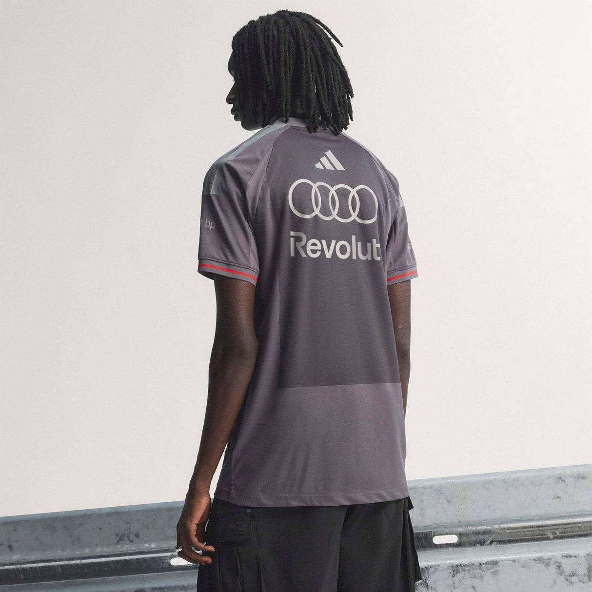 adidas Audi Driver Tee Grey