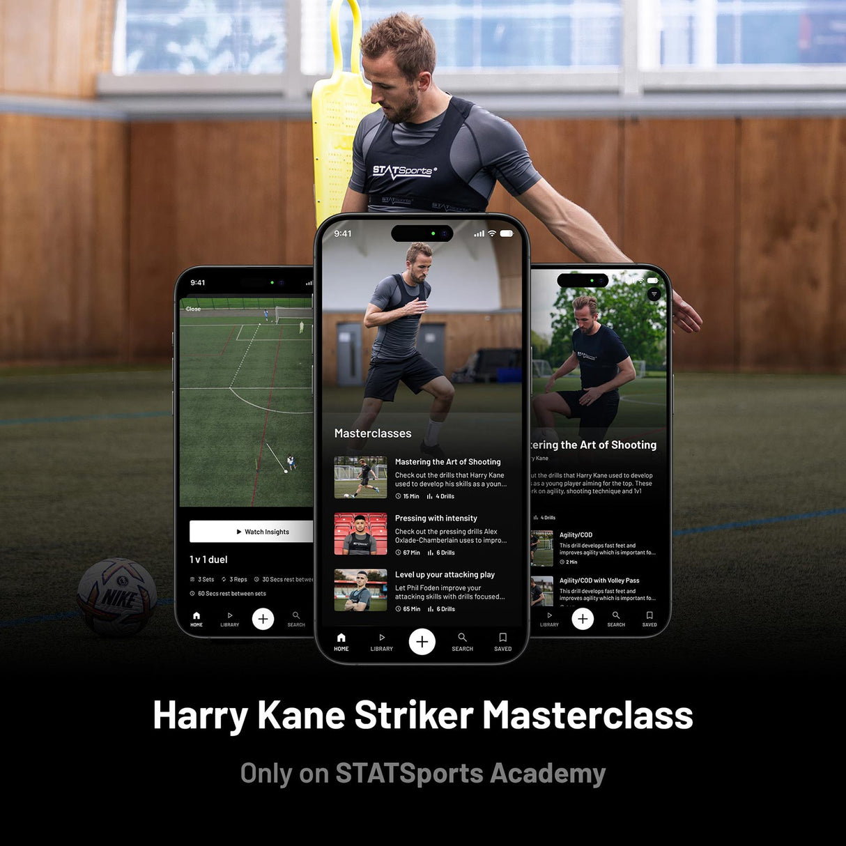STATSports Academy Black